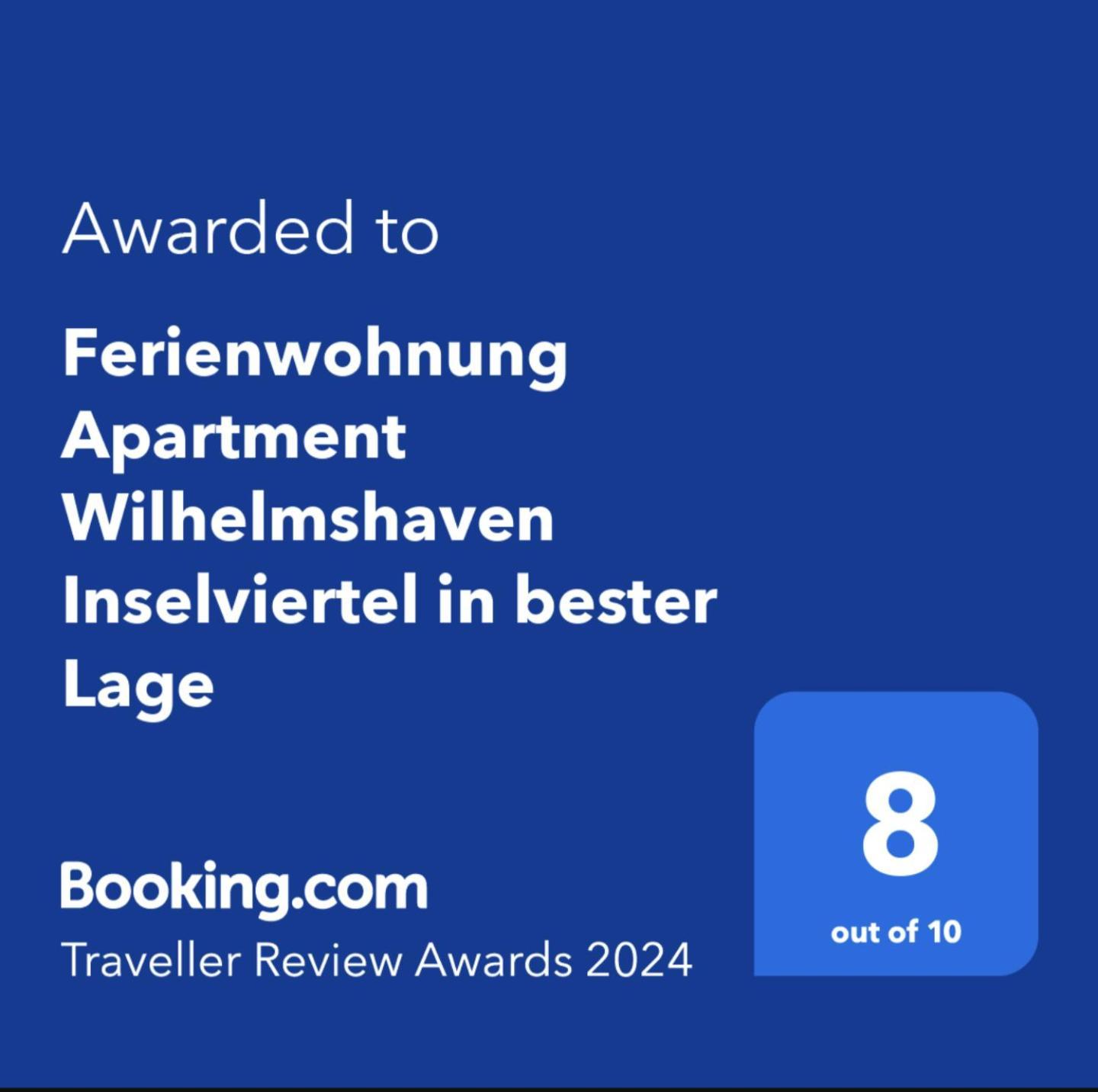 Ferienwohnung Apartment Wilhelmshaven Inselviertel In Bester Lage - Selbstaendiger Check In Moeglich Esterno foto
